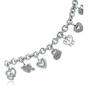  Artisan Heart Bracelet in Silver Jewelry
