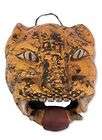 male jaguar mask handcraf ted art mexico decorative 