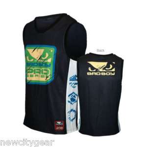 Bad Boy MMA UFC Brasil Jersey Tank Shirt Size 2XL  