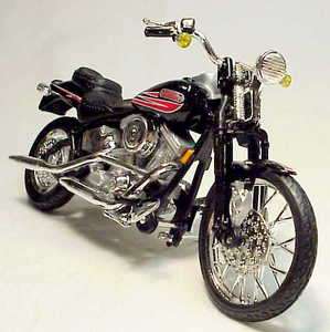 1997 Harley Davidson FXSTSB Bad Boy  Scale Model   Very Rare   