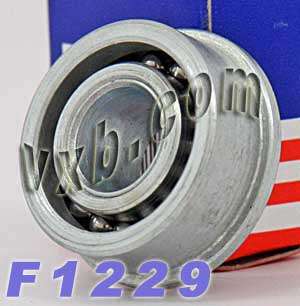 F1229 Unground Flanged Ball Bearing, F1229 is Full Complement (No Cage 