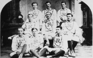 young men in baseball uniforms