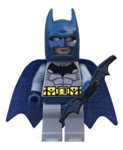 Batman LEGO® Dark Blue Batman Mini Figure yellow Belt  