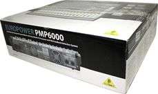NEW BEHRINGER PMP6000 POWERED ACTIVE MIXER+AMP w/FX  