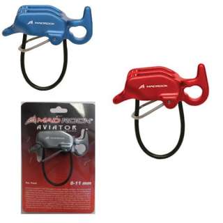 MAD ROCK AVIATOR Belay Device ASSORTED COLORS Red Blue Silver NEW 