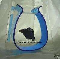 BLUE ACRYLIC BETTA BOWL FISH TANK AQUARIUM BETA BB10  