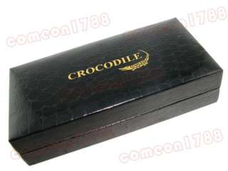 CR20 Crocodile Cap Fountain Pen ,Red , Black & White  