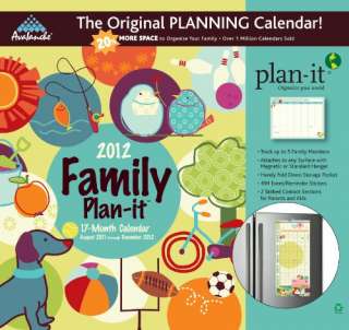 2012 Family Plan It Plan It Plus calendar Book Calendar  