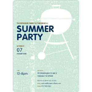  BBQ Summer Party Invitations