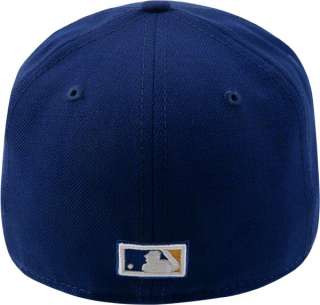 Milwaukee Brewers Blue Cooperstown 59FIFTY Fitted Hat  