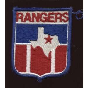Early 1970s Texas Rangers Baseball Uniform Patch   Sports Memorabilia 