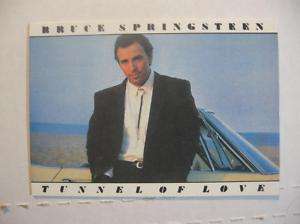 BRUCE SPRINGSTEEN Tunnel Of Love 4x6 IMPORT POSTCARD  