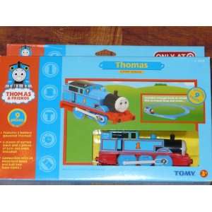  Friends Thomas 9 piece Battery Operated Toy Train Set Toys & Games