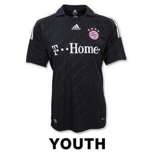  Bayern Munich 08/09 Away Youth Soccer Jersey Sports 