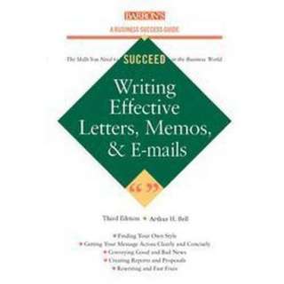 Writing Effective Letters, Memos, and E Mails (Paperback).Opens in a 