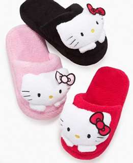 Hello Kitty Plush Slippers   Hello Kitty   Kidss