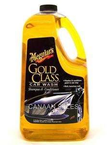 Meguiars Gold Class Car Wash Shampoo Conditioner 128oz  