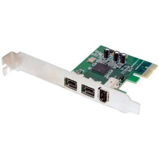    PEX30016 IO Card Firewire 2x1394B and 1x1394A Ports PCI Express Card