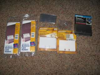 Lot of 100s of Business/Credit Card Holders/Organizers  