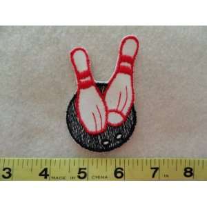 Bowling Ball and Pins Patch