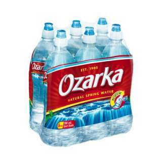 Ozarka 6 pk. Natural Spring Water 24 oz..Opens in a new window