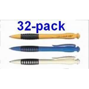   Ball Pen blue Ink Pens, 32 Pack in retail box: Office Products