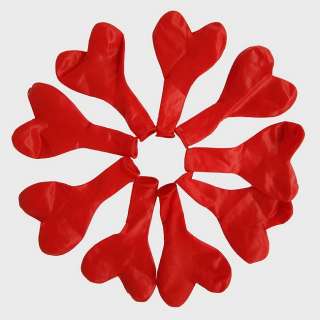   Latex Heart Shape Balloons Birthday Party Decoration 3 colors  