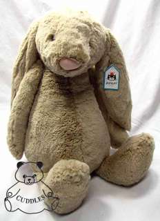 bashful beige bunny made by jelly cat