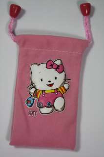 New Pink Hello Kitty Soft Pouch Case Bag for  MP4 Cell Phone  