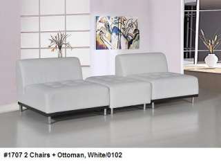 1707 Chaise, Sofa, Chair or Ottoman: Configurable Set  
