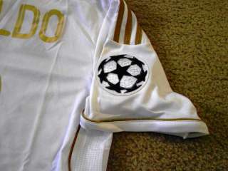   Real Madrid 7 Champions League White Jersey S M L XL NWT  