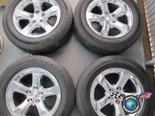   1500 Factory Chrome Clad 20 Wheels Tires Durango OEM Rims 2267  