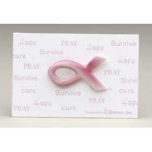   Pack of 12 Pink Ribbon Breast Cancer Awareness Pin 1 Home & Kitchen
