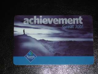  gift card achievement COLLECTIBLE only NO VALUE  