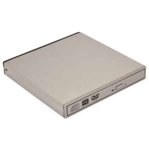    New Silver Aluminum USB External DVD RW / CD RW Drive Electronics