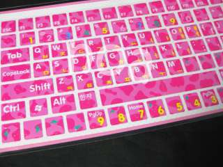 Cute Korean English Desktop Laptop Keyboard Sticker XQ  