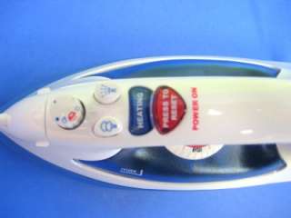 Oreck Cordless Steam Iron JP8100CB Gently Used VERY CLEAN  