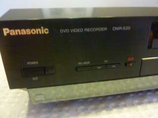 Panasonic DMR E20D DVD Recorder Player 037988405718  