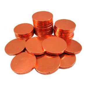 Chocolate Foil Coins   Plain Copper, 5 Grocery & Gourmet Food