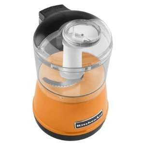   Tangerine Orange Electric 3.5 Cup Food Chopper: Kitchen & Dining