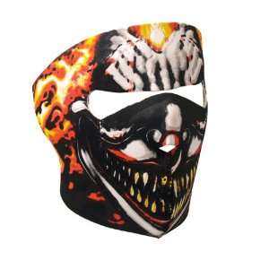  Hotleather Smoking Clown Airsoft Face Mask Sports 