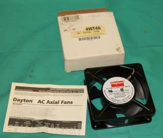 Dayton AC Axial Fan 4WT46 computer 120v NEW  