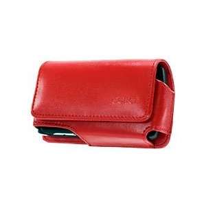   Pouch Removable Clip Red For Samsung Code (SCH i220) 