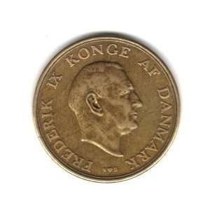  1949 NS Denmark 2 Kroner Coin KM#838.1 