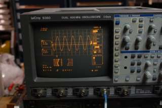 LeCroy 9360 600 MHz Fast Digitizing Oscilloscope Works but read 