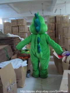 Yoshi Dinosaur Mario Mascot Costume Fancy Dress EPE AU  