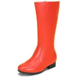   Childs Red Go Go Girl Costume Boots (Size: Medium 13 1): Toys & Games