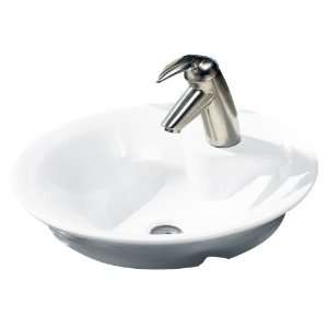   .000.020 Morning Above Counter Bathroom Sink, White