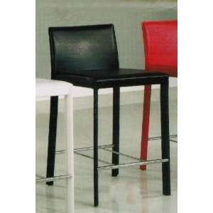 Penrose Chocolate Leather Counter Stool (Set of 2) 
