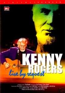 KENNY ROGERS Live by Request DVD NTSC R0 Country Music  